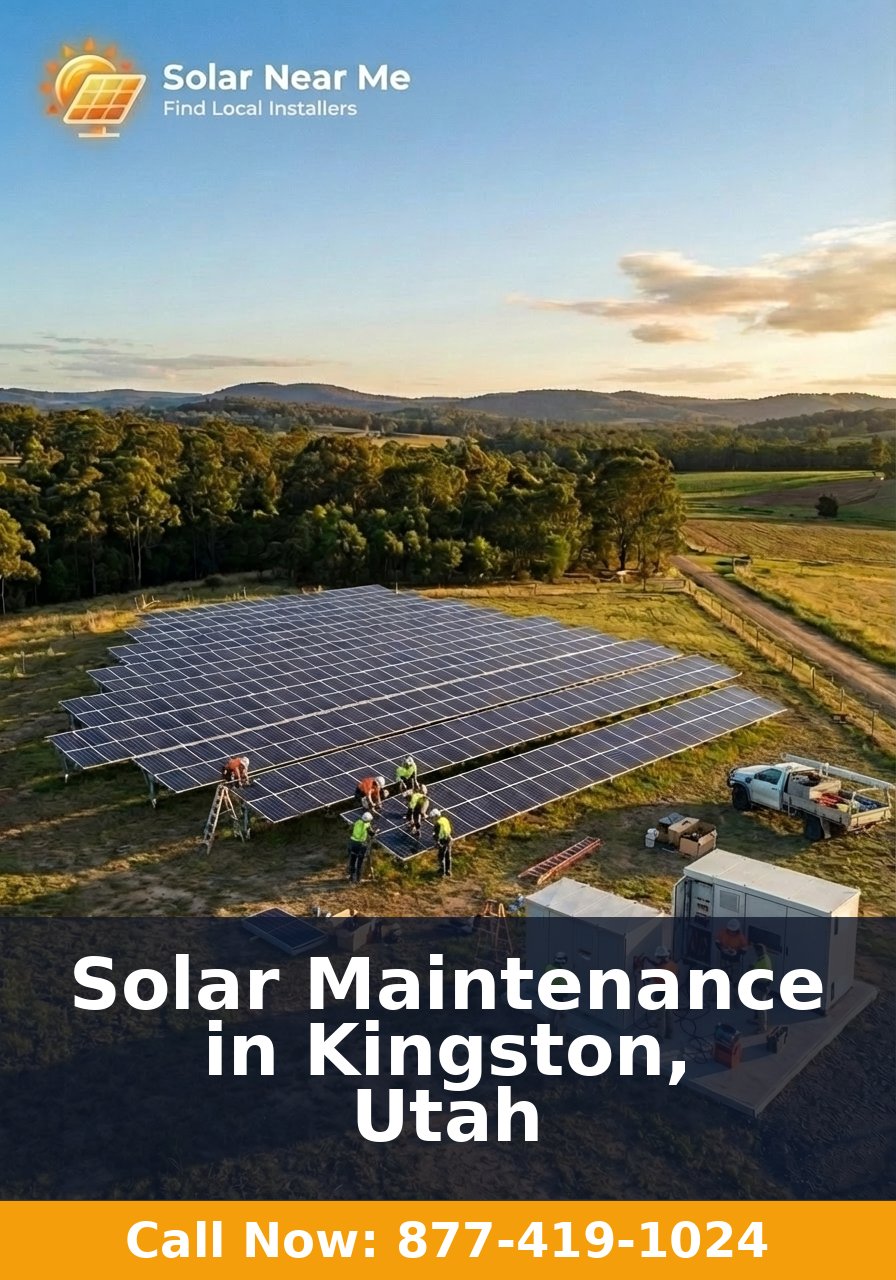 Solar Maintenance in Kingston, Utah