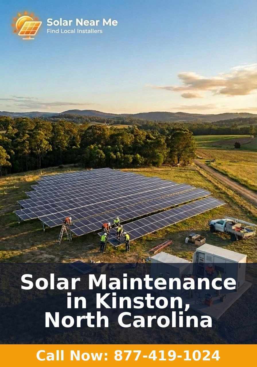 Solar Maintenance in Kinston, North Carolina