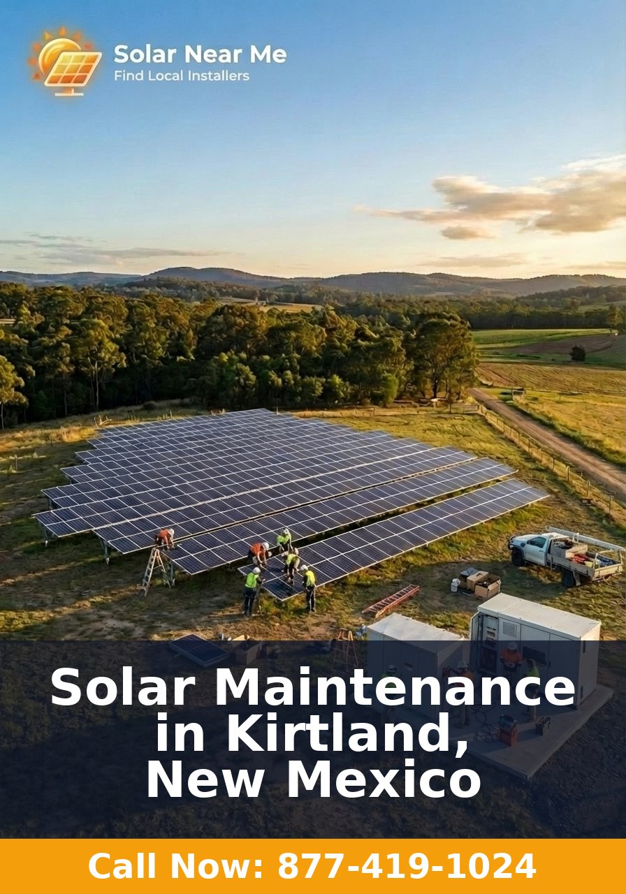 Solar Maintenance in Kirtland, New Mexico
