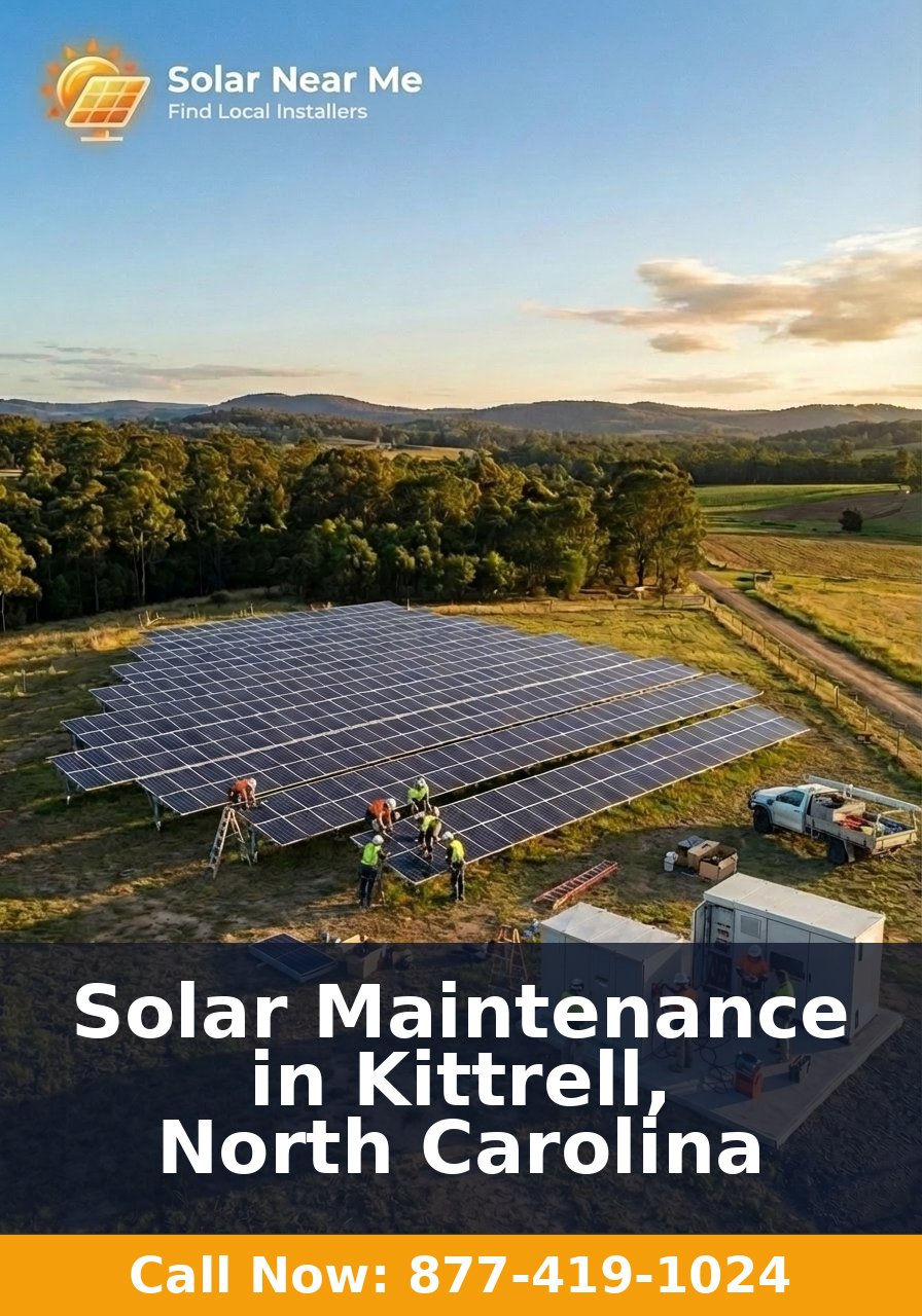 Solar Maintenance in Kittrell, North Carolina