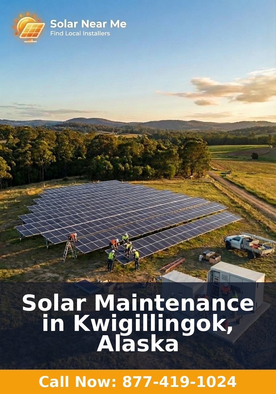 Solar Maintenance in Kwigillingok, Alaska