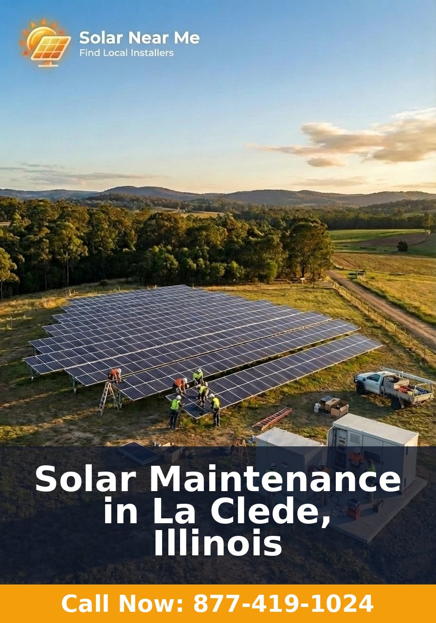 Solar Maintenance in La Clede, Illinois
