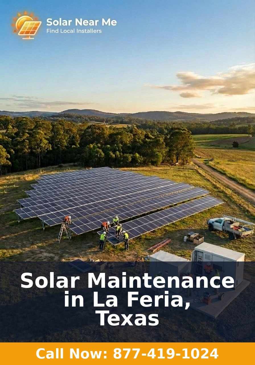 Solar Maintenance in La Feria, Texas
