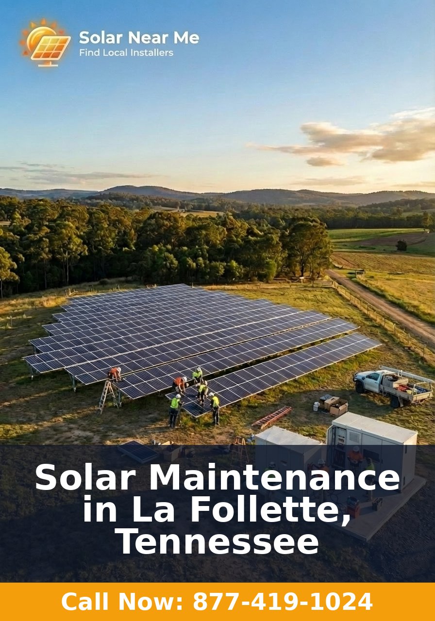 Solar Maintenance in La Follette, Tennessee