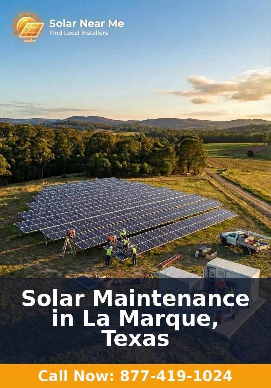Solar Maintenance in La Marque, Texas