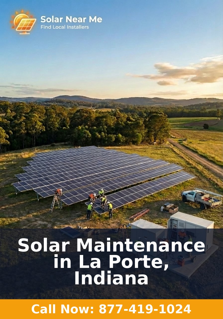 Solar Maintenance in La Porte, Indiana