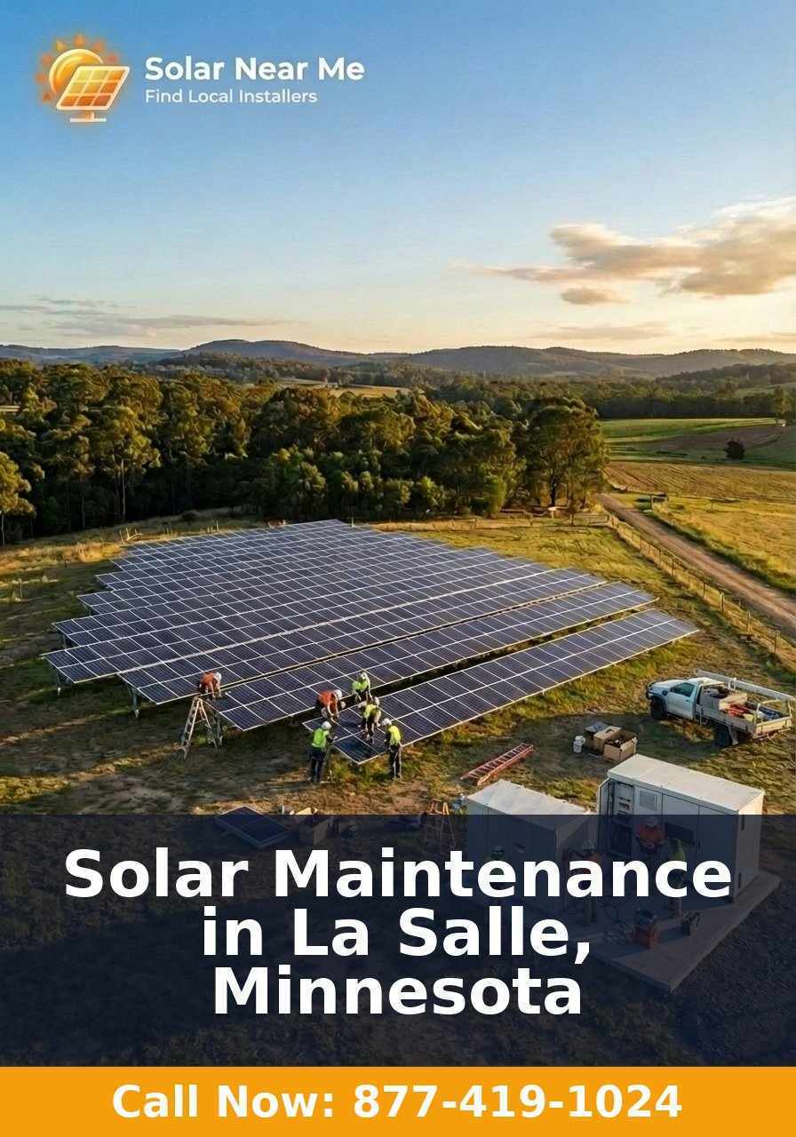 Solar Maintenance in La Salle, Minnesota