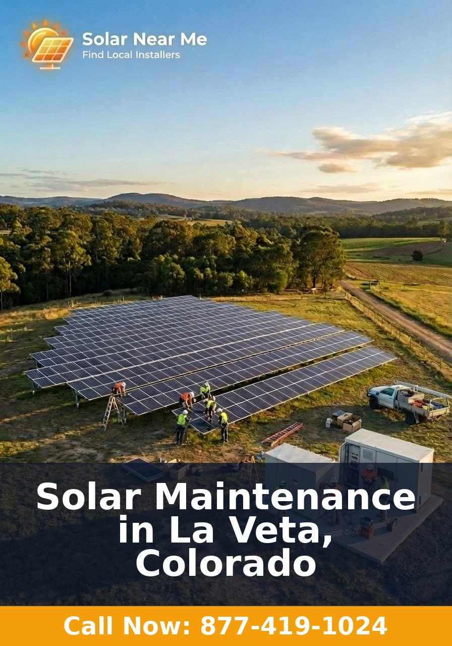 Solar Maintenance in La Veta, Colorado