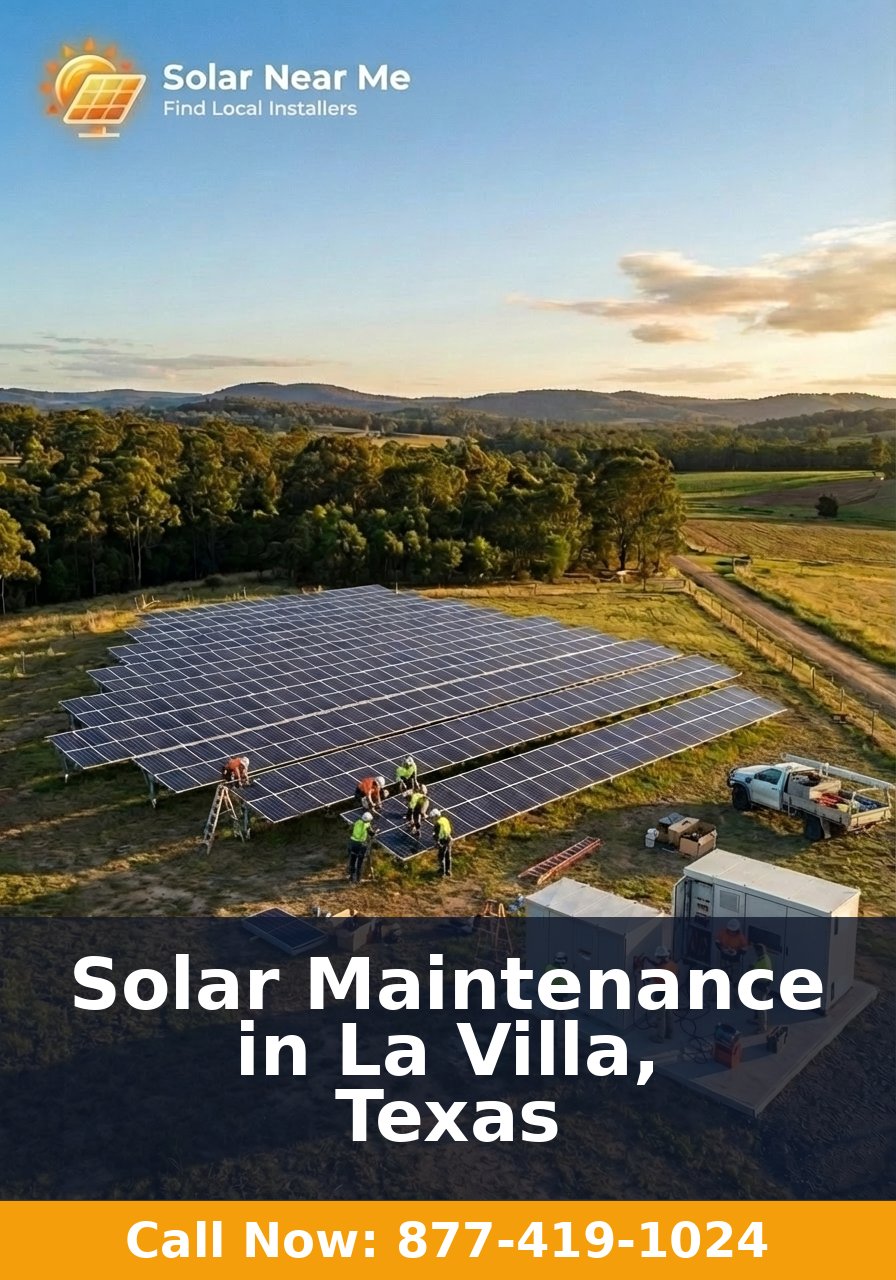 Solar Maintenance in La Villa, Texas