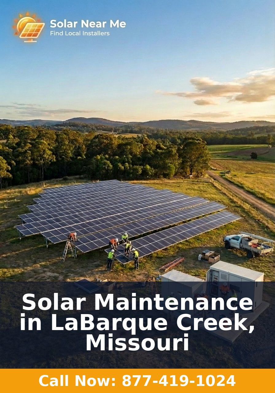 Solar Maintenance in LaBarque Creek, Missouri