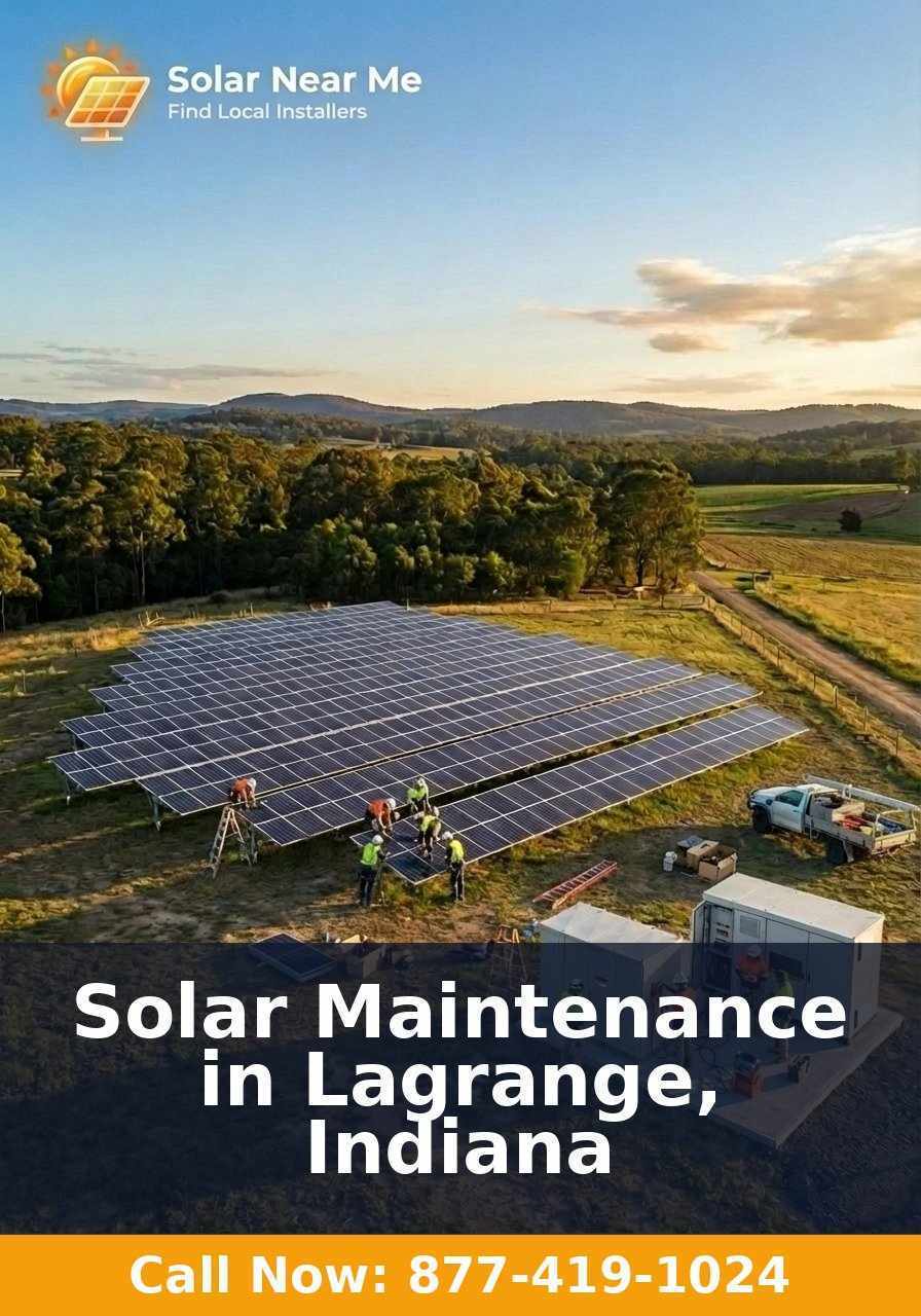 Solar Maintenance in Lagrange, Indiana