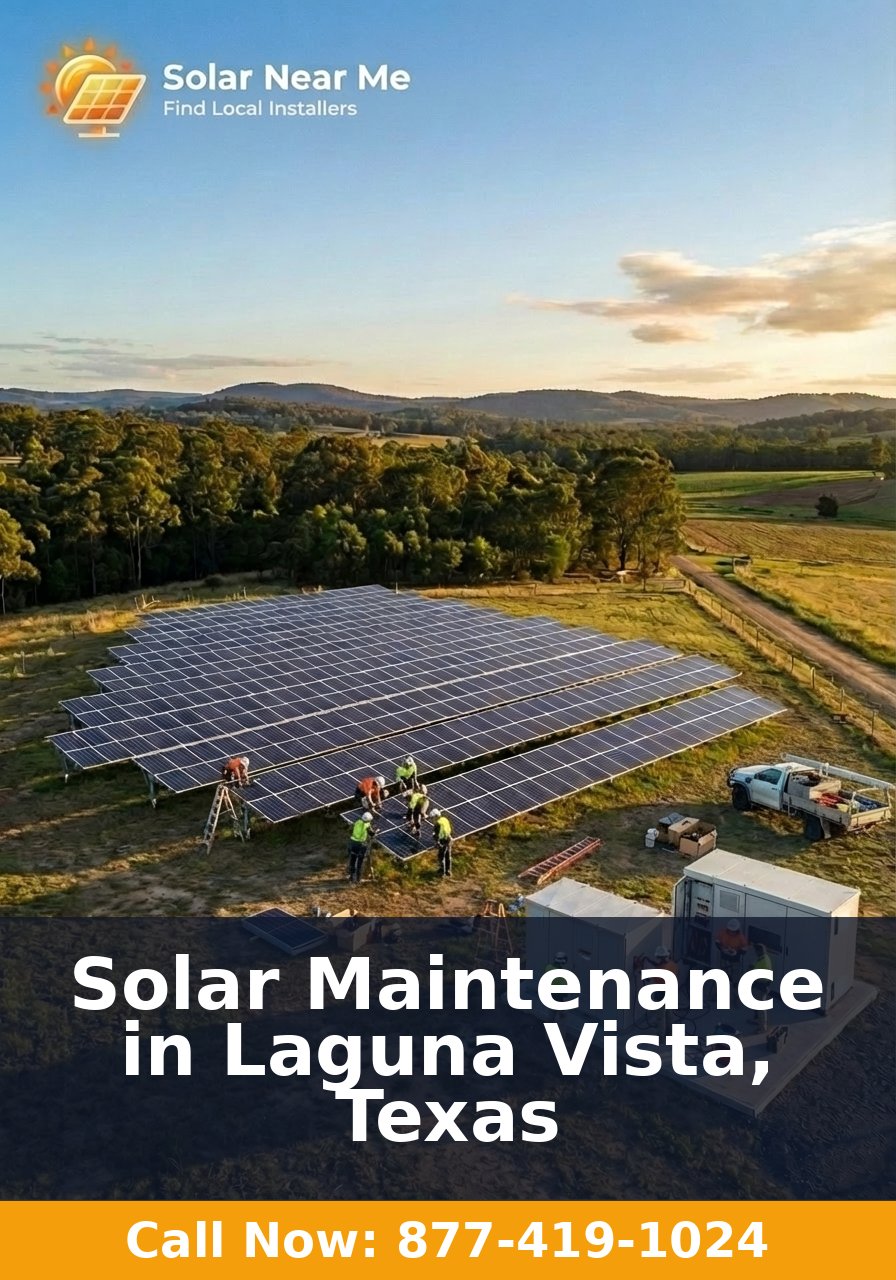 Solar Maintenance in Laguna Vista, Texas