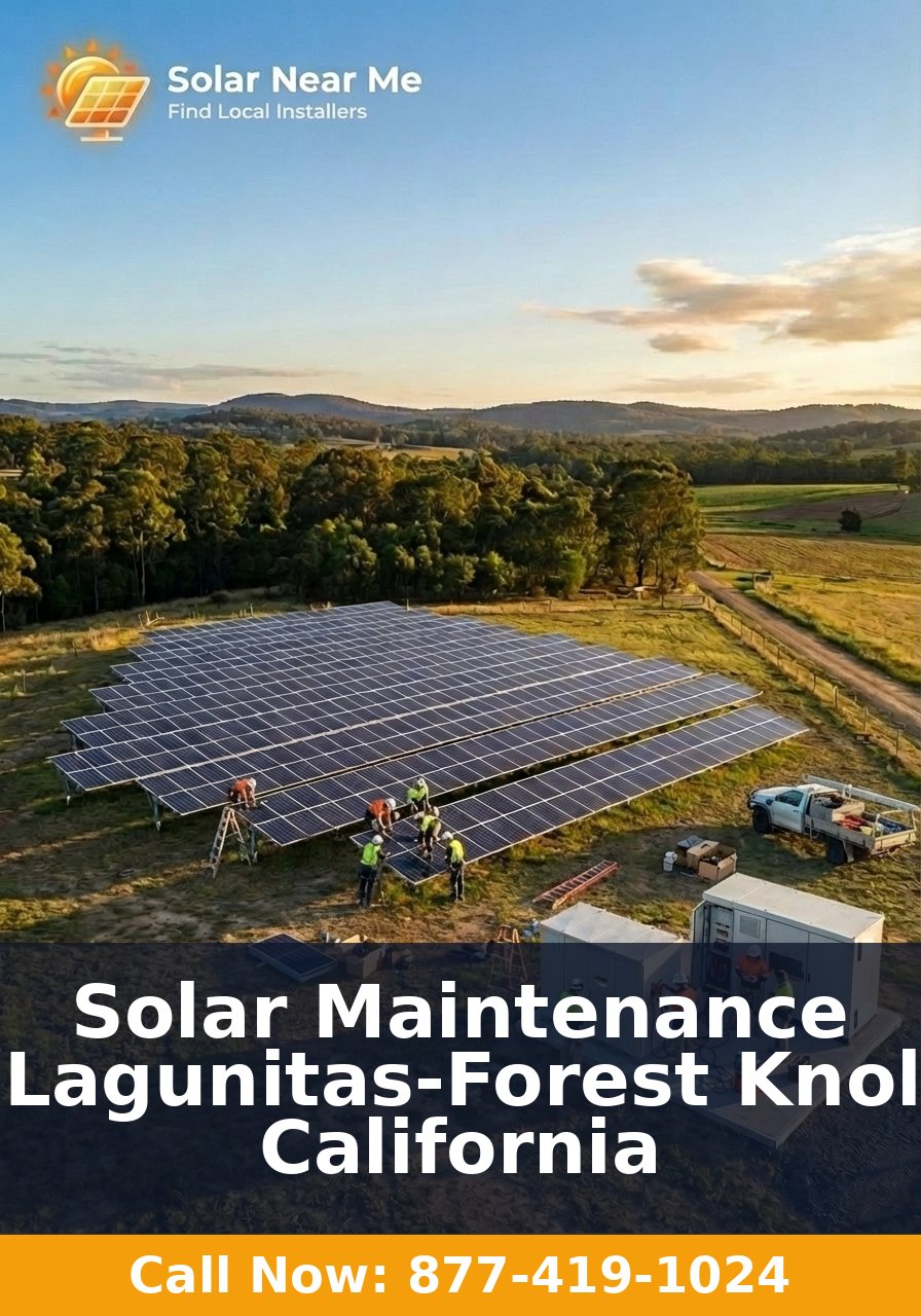 Solar Maintenance in Lagunitas-Forest Knolls, California
