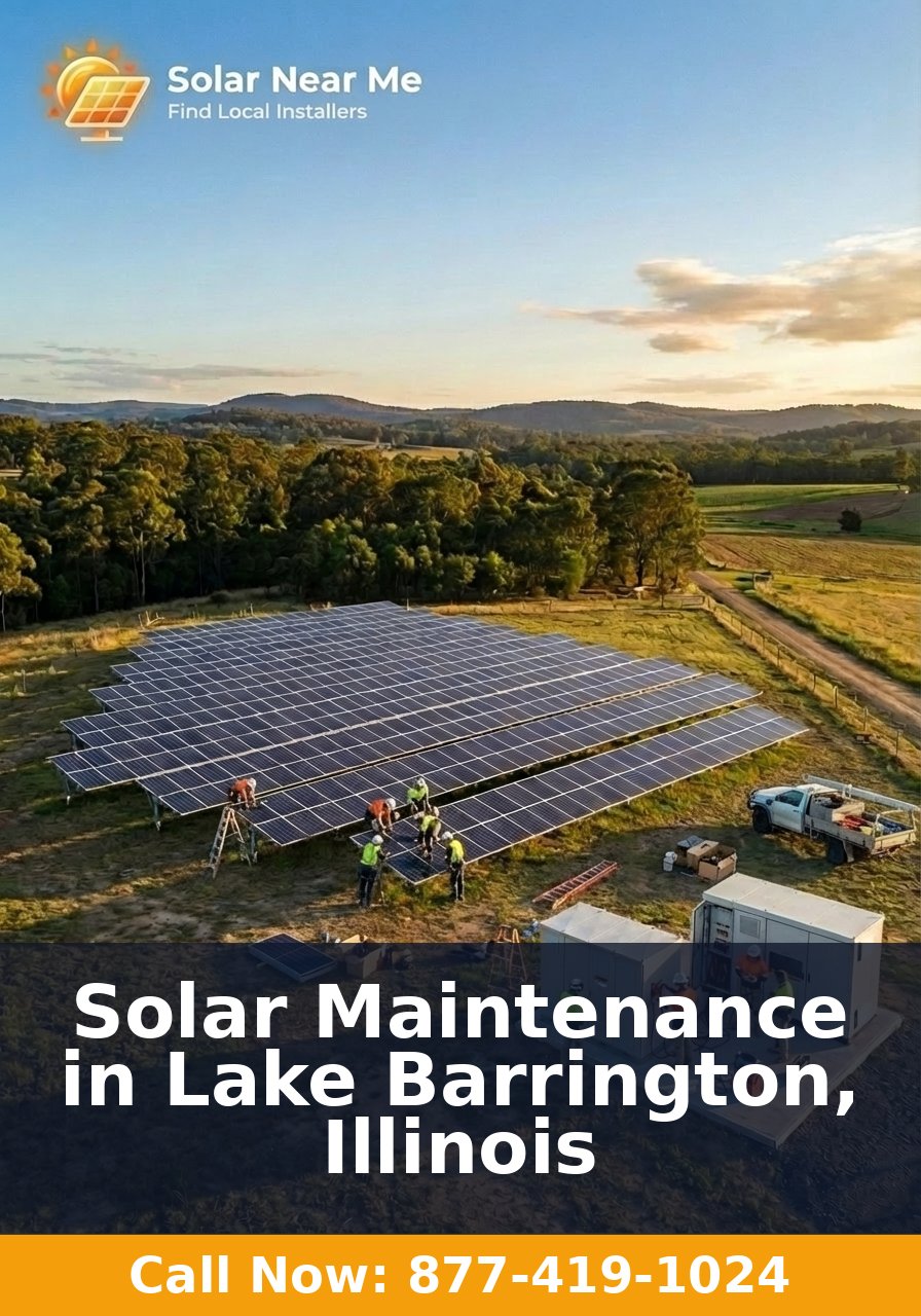 Solar Maintenance in Lake Barrington, Illinois
