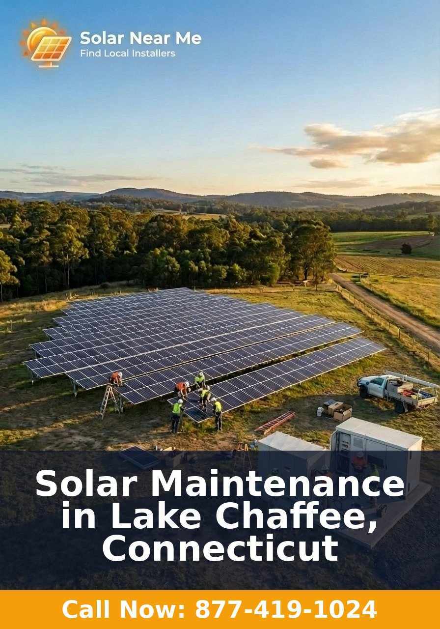 Solar Maintenance in Lake Chaffee, Connecticut
