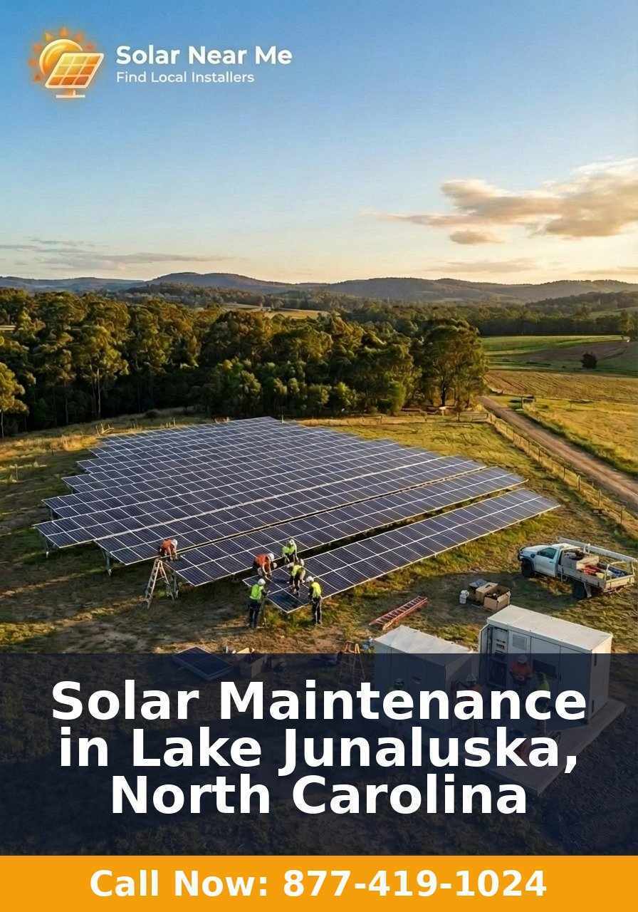 Solar Maintenance in Lake Junaluska, North Carolina
