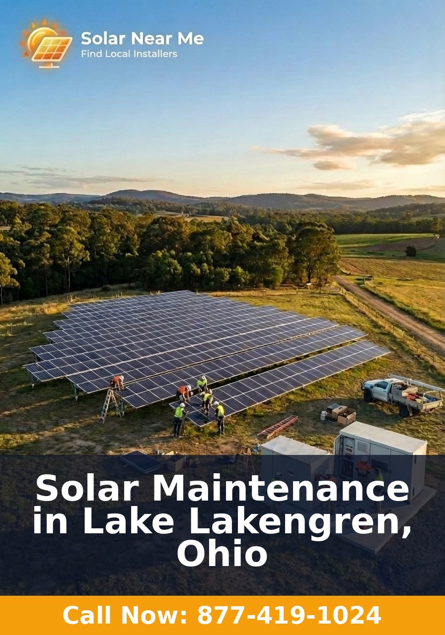 Solar Maintenance in Lake Lakengren, Ohio