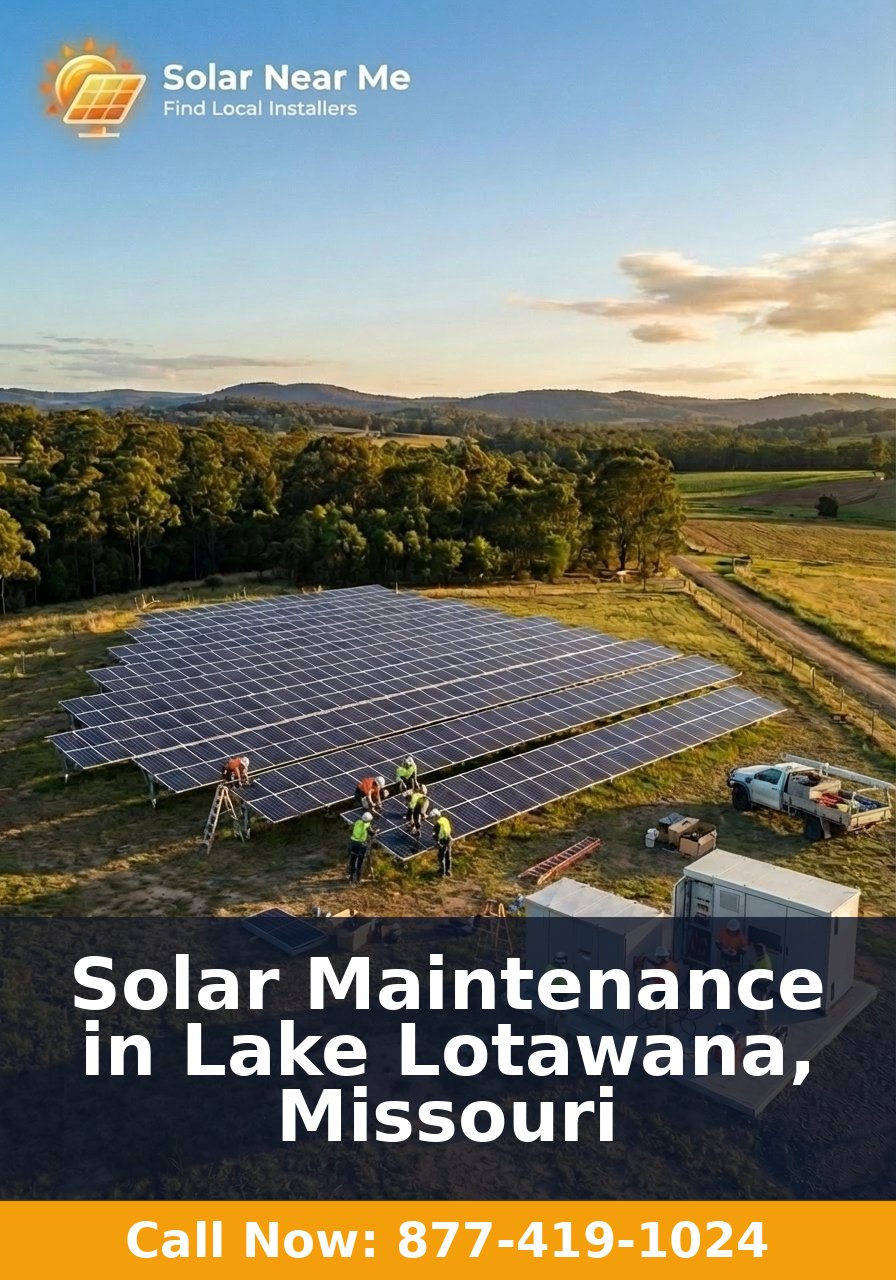 Solar Maintenance in Lake Lotawana, Missouri