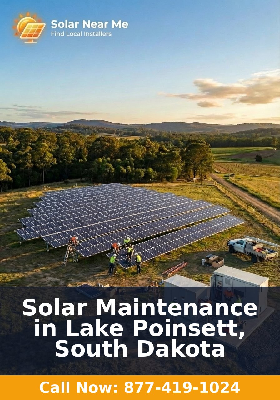 Solar Maintenance in Lake Poinsett, South Dakota