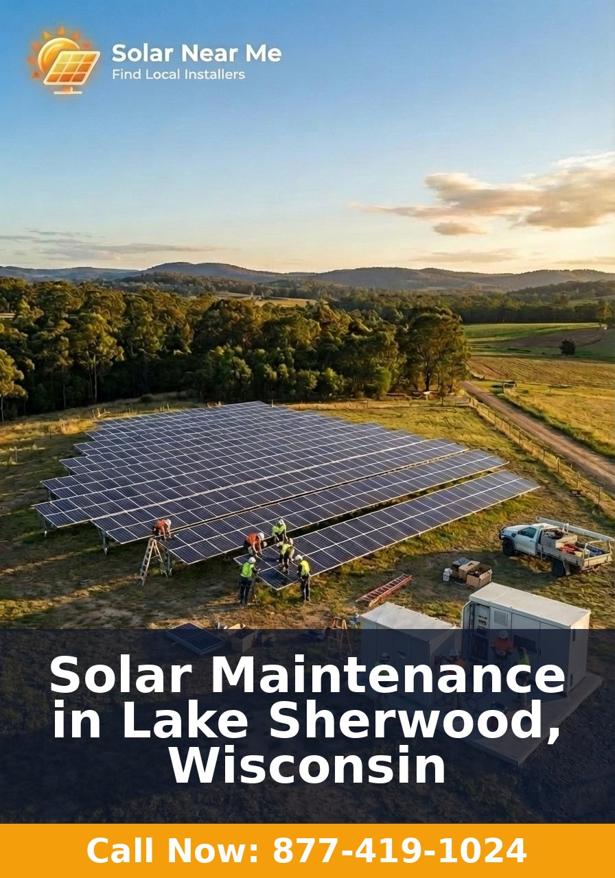 Solar Maintenance in Lake Sherwood, Wisconsin