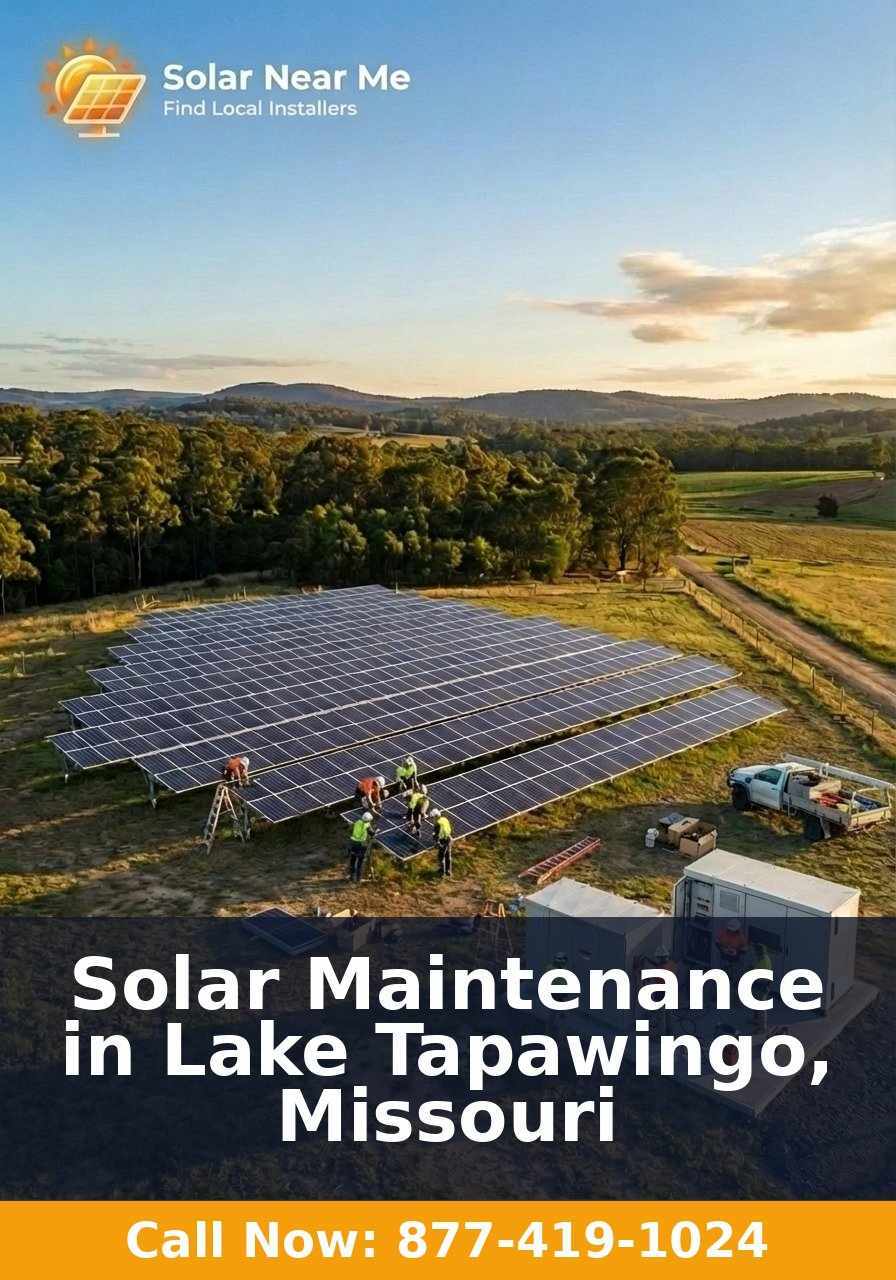Solar Maintenance in Lake Tapawingo, Missouri