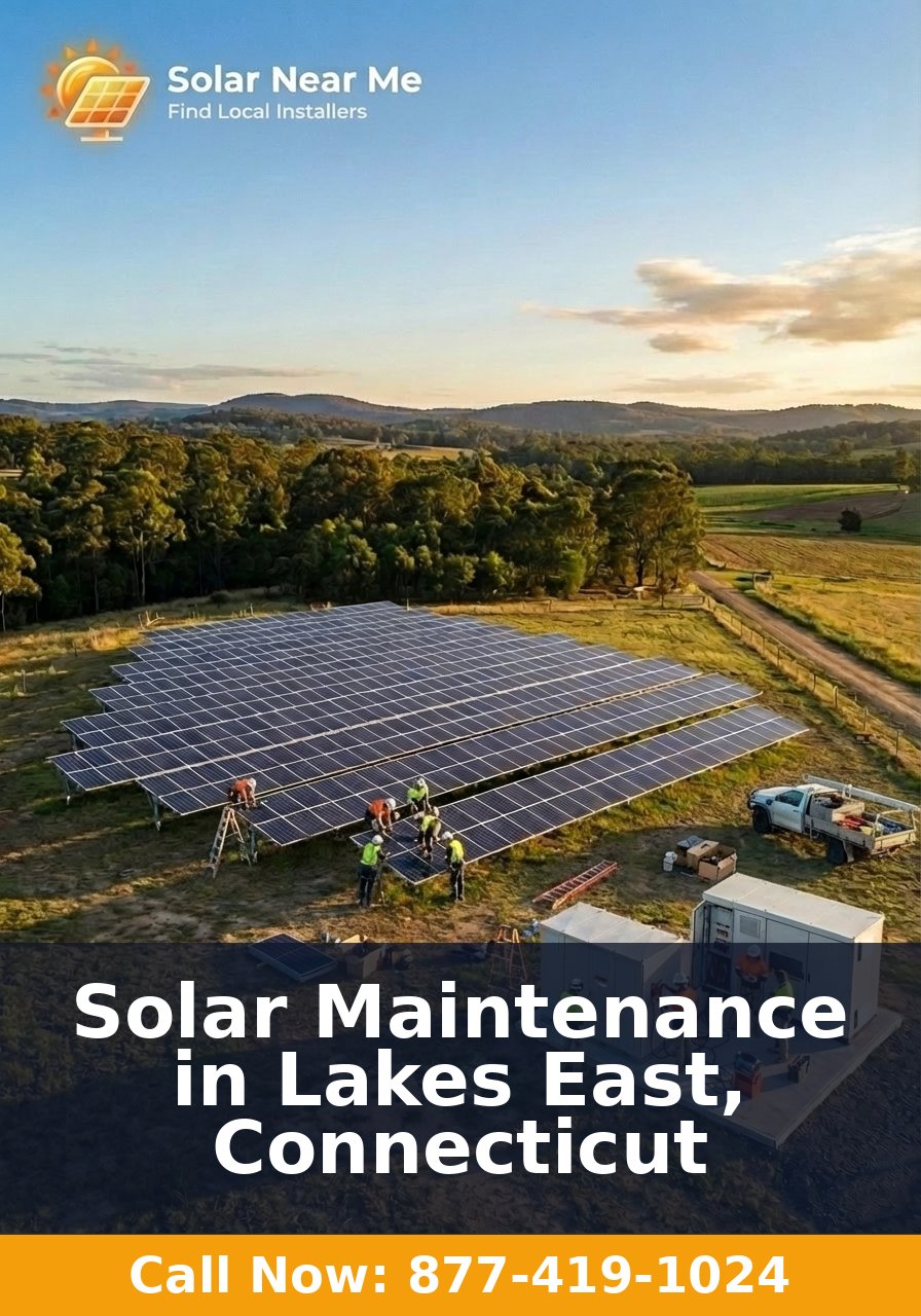Solar Maintenance in Lakes East, Connecticut