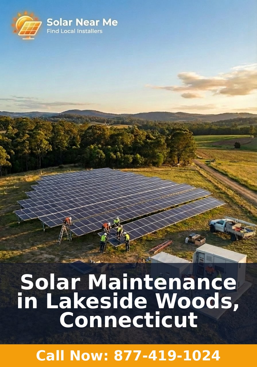 Solar Maintenance in Lakeside Woods, Connecticut