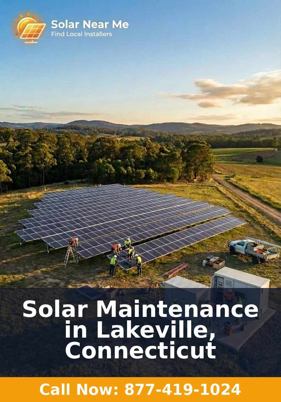Solar Maintenance in Lakeville, Connecticut