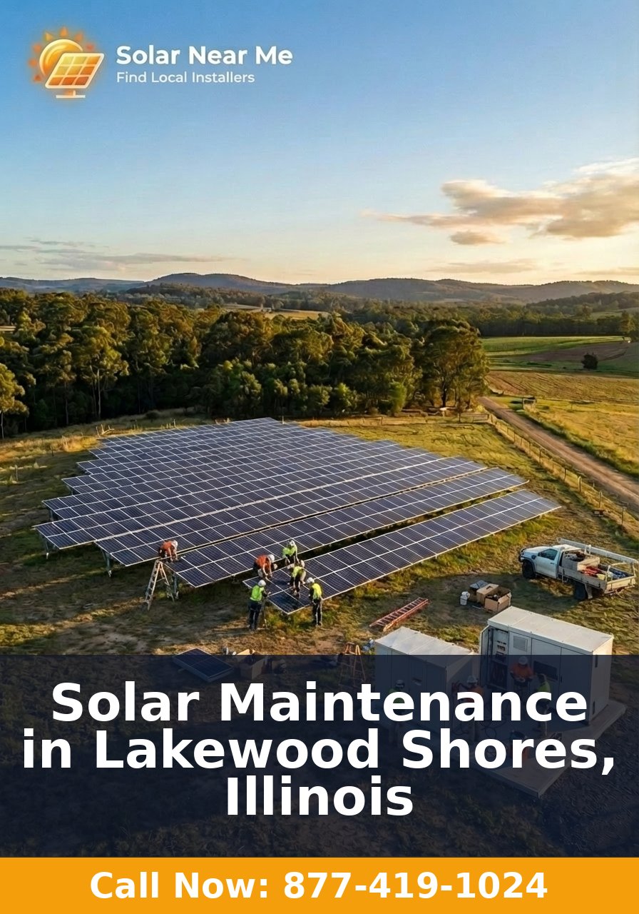 Solar Maintenance in Lakewood Shores, Illinois