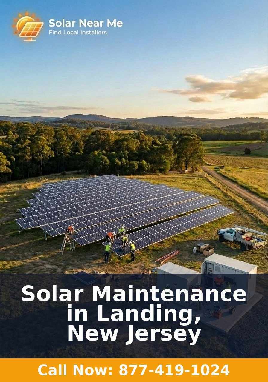 Solar Maintenance in Landing, New Jersey