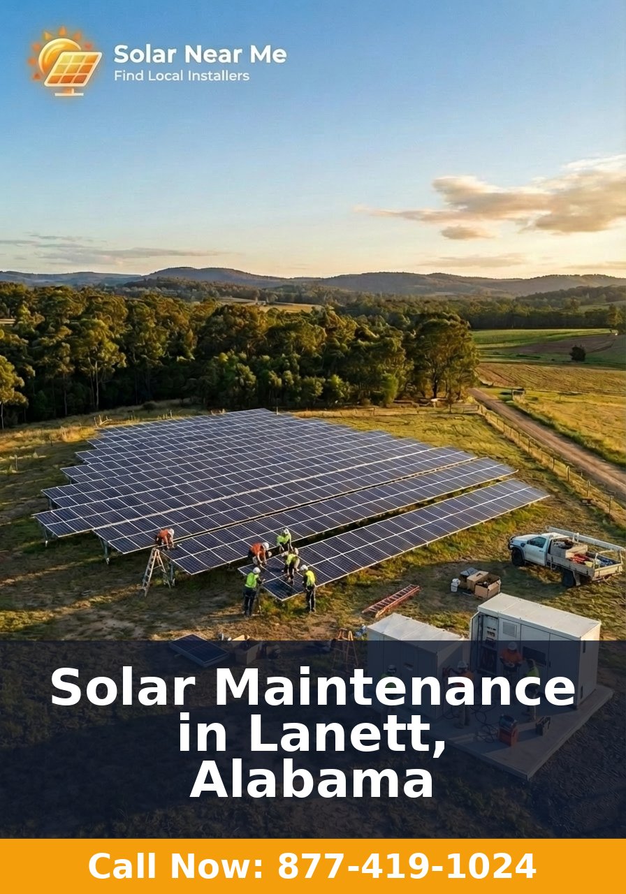 Solar Maintenance in Lanett, Alabama