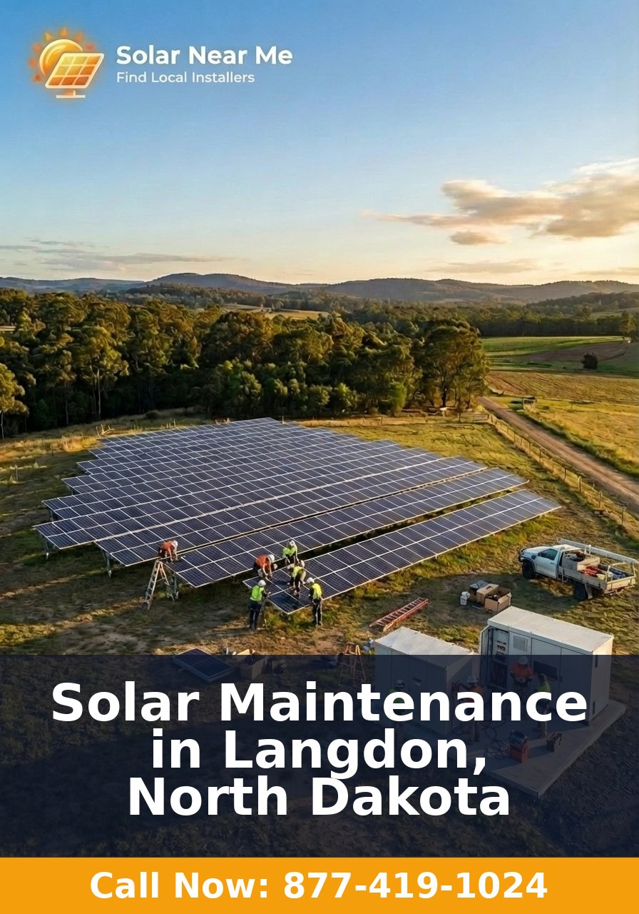 Solar Maintenance in Langdon, North Dakota