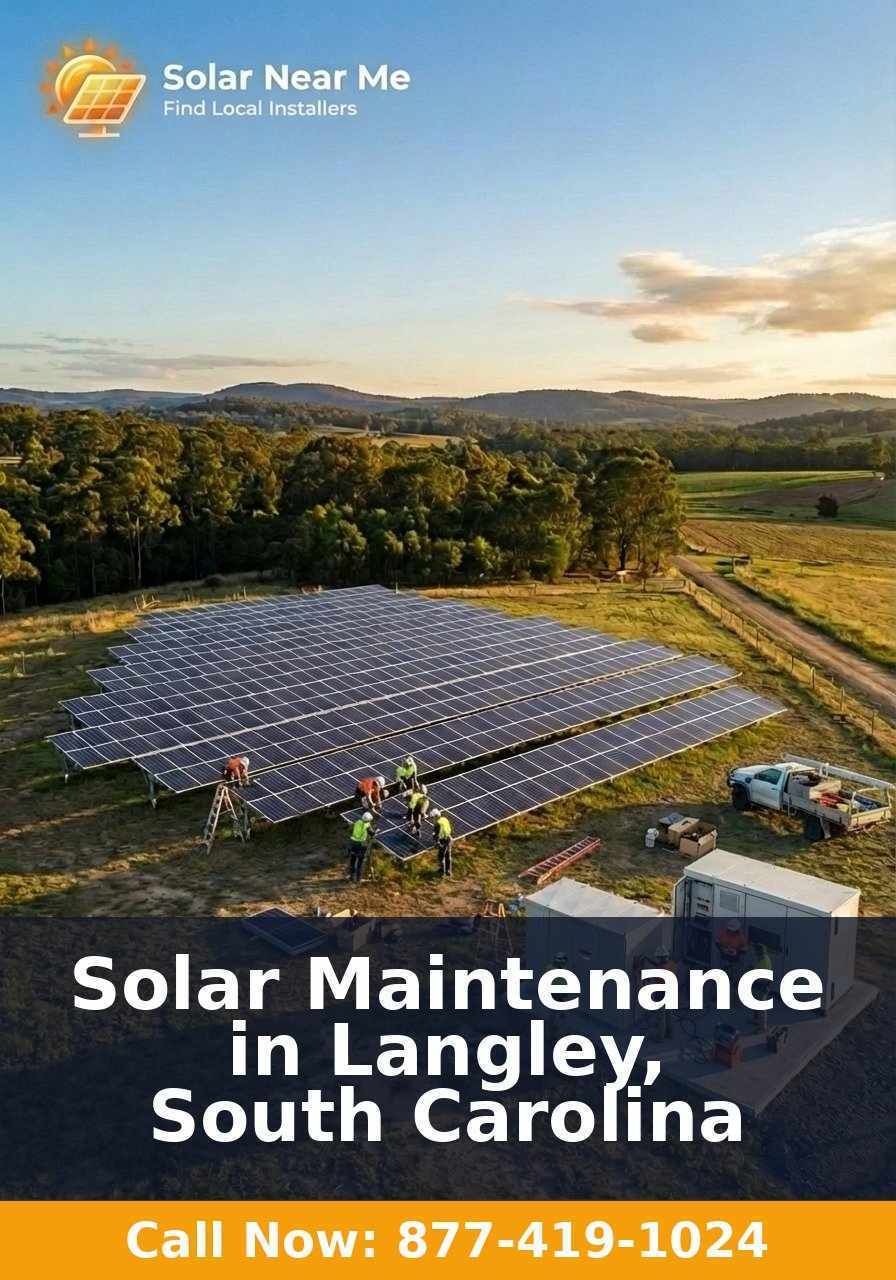 Solar Maintenance in Langley, South Carolina