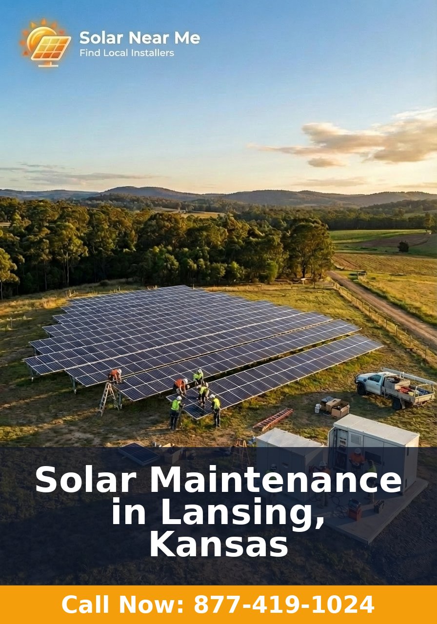 Solar Maintenance in Lansing, Kansas
