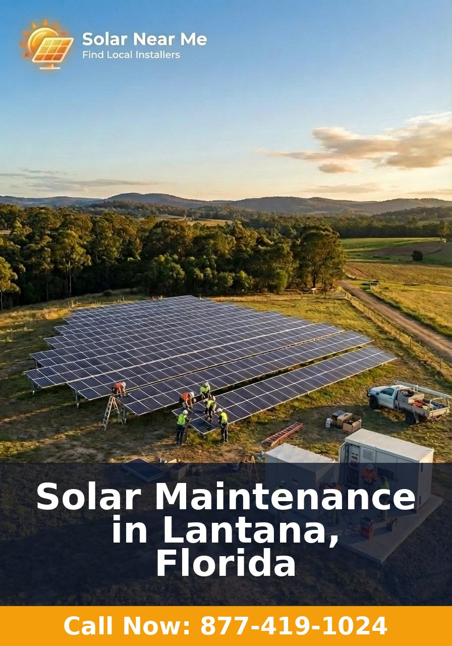 Solar Maintenance in Lantana, Florida