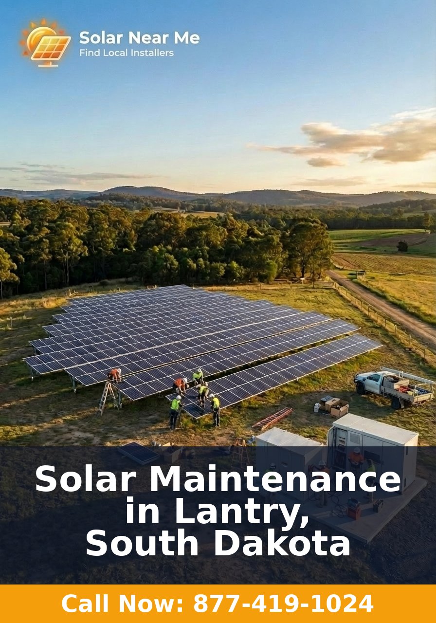 Solar Maintenance in Lantry, South Dakota