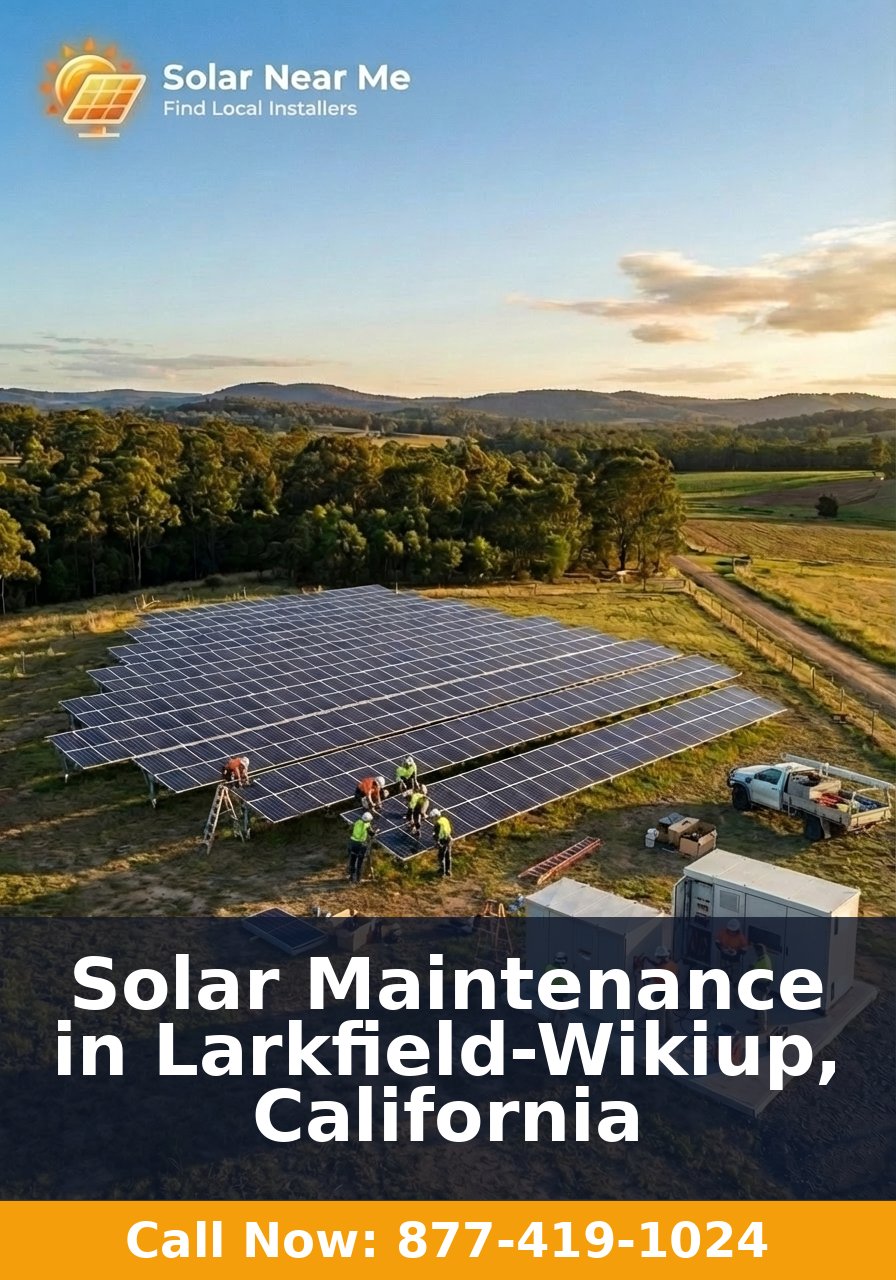 Solar Maintenance in Larkfield-Wikiup, California