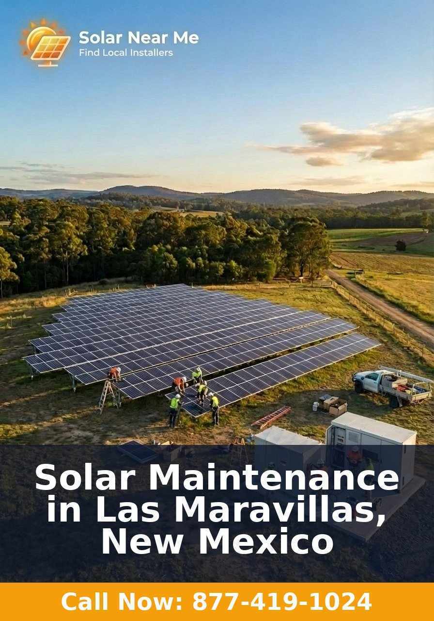 Solar Maintenance in Las Maravillas, New Mexico
