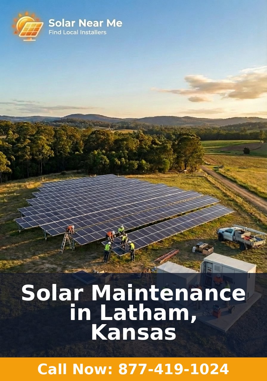 Solar Maintenance in Latham, Kansas