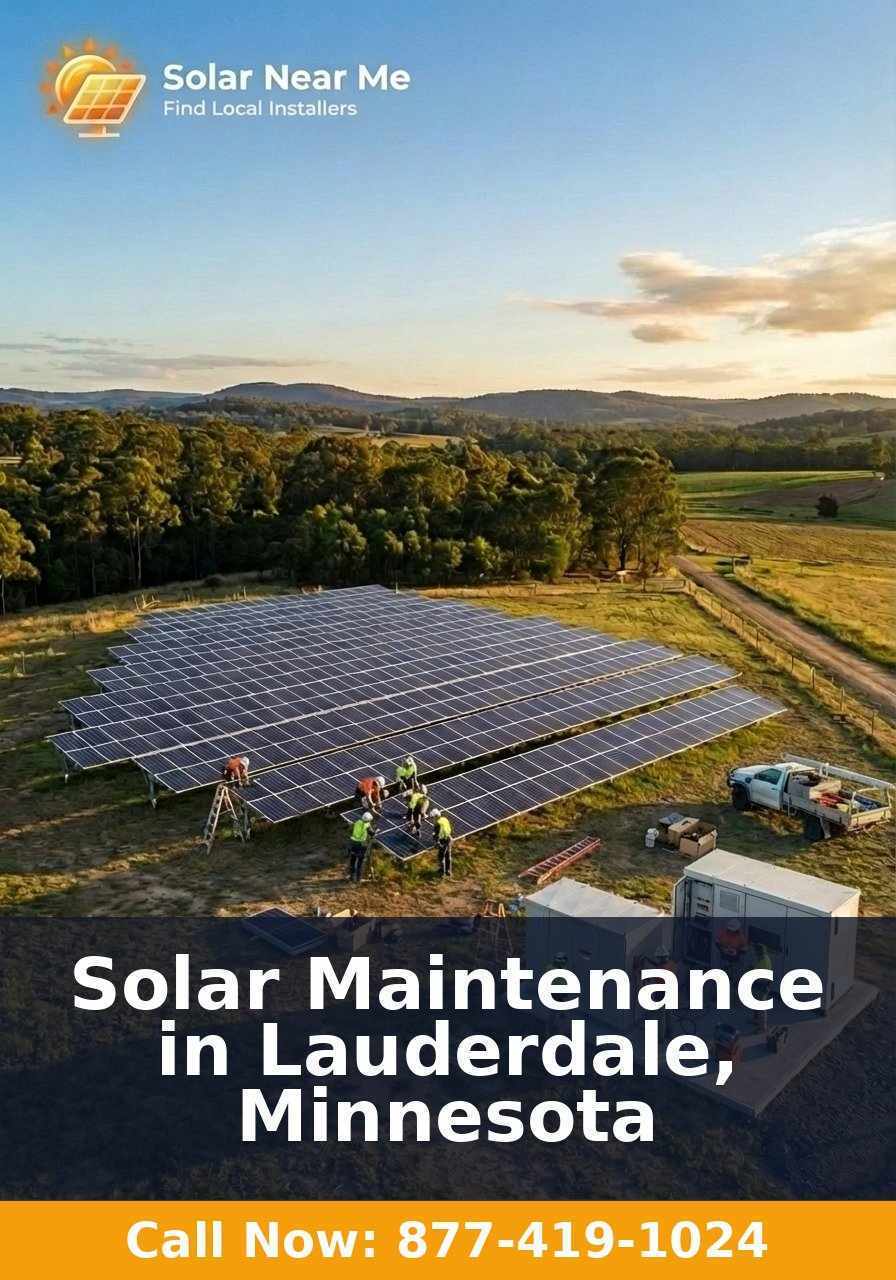 Solar Maintenance in Lauderdale, Minnesota