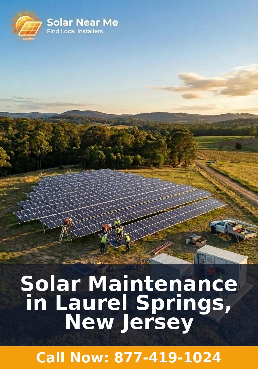 Solar Maintenance in Laurel Springs, New Jersey