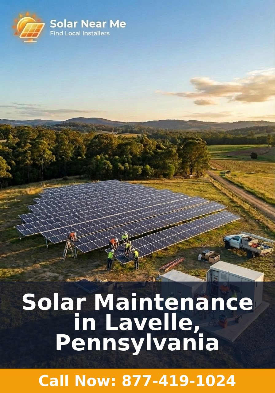 Solar Maintenance in Lavelle, Pennsylvania