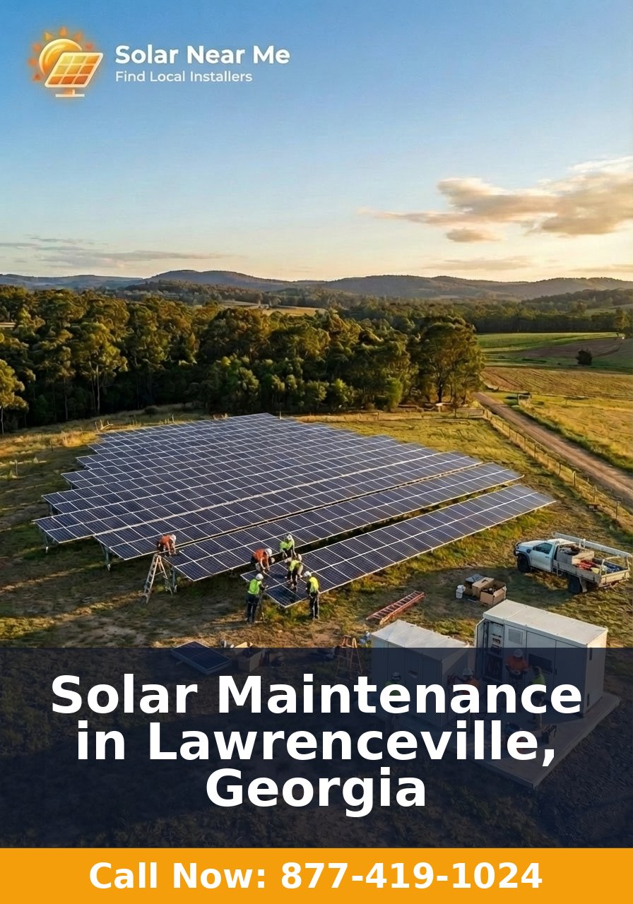 Solar Maintenance in Lawrenceville, Georgia