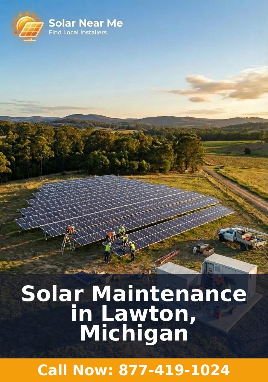 Solar Maintenance in Lawton, Michigan