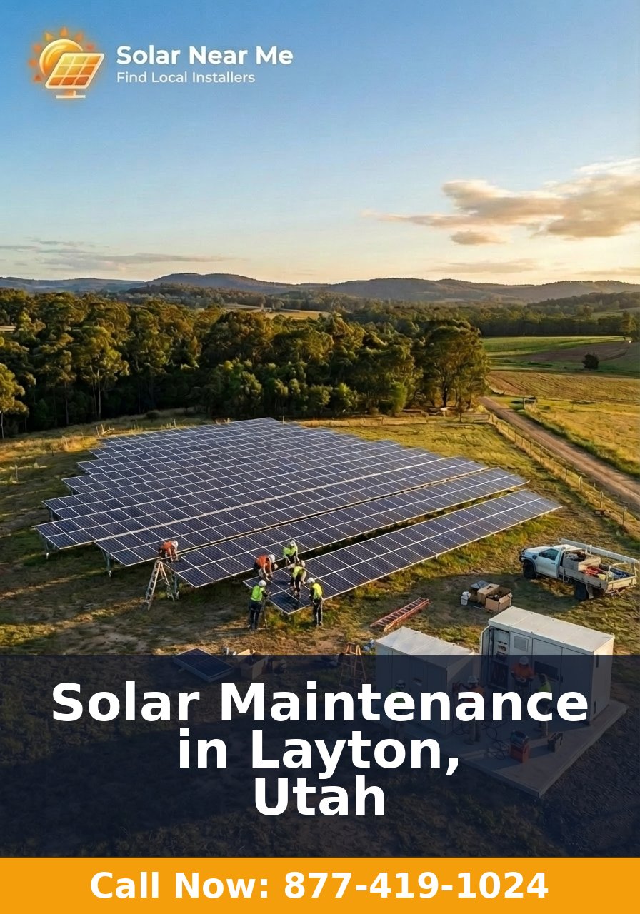 Solar Maintenance in Layton, Utah
