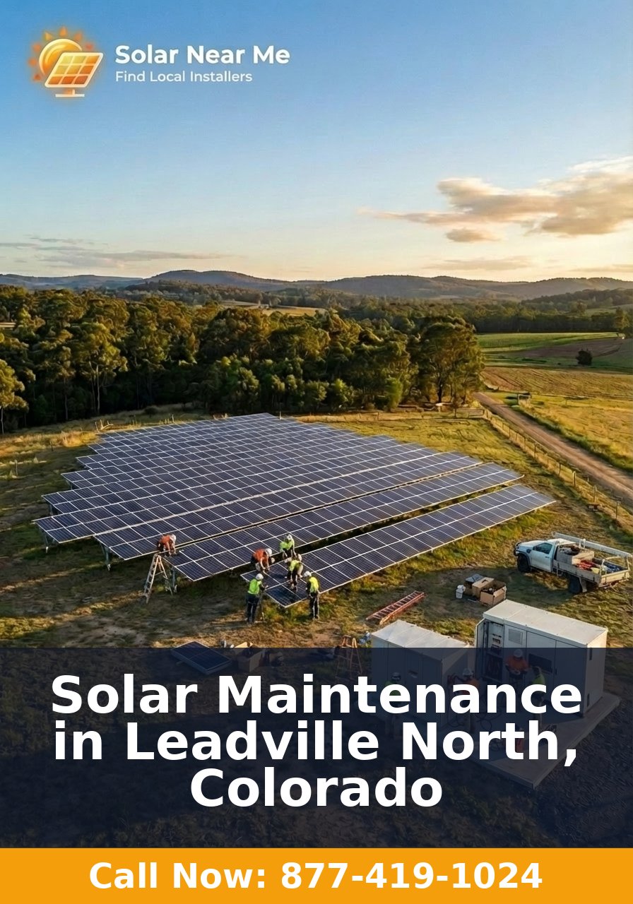 Solar Maintenance in Leadville North, Colorado