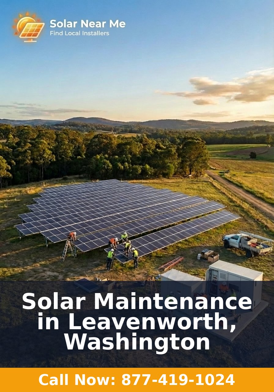 Solar Maintenance in Leavenworth, Washington