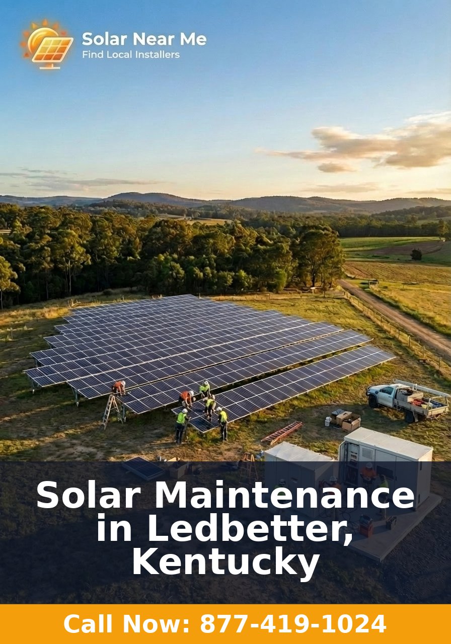 Solar Maintenance in Ledbetter, Kentucky