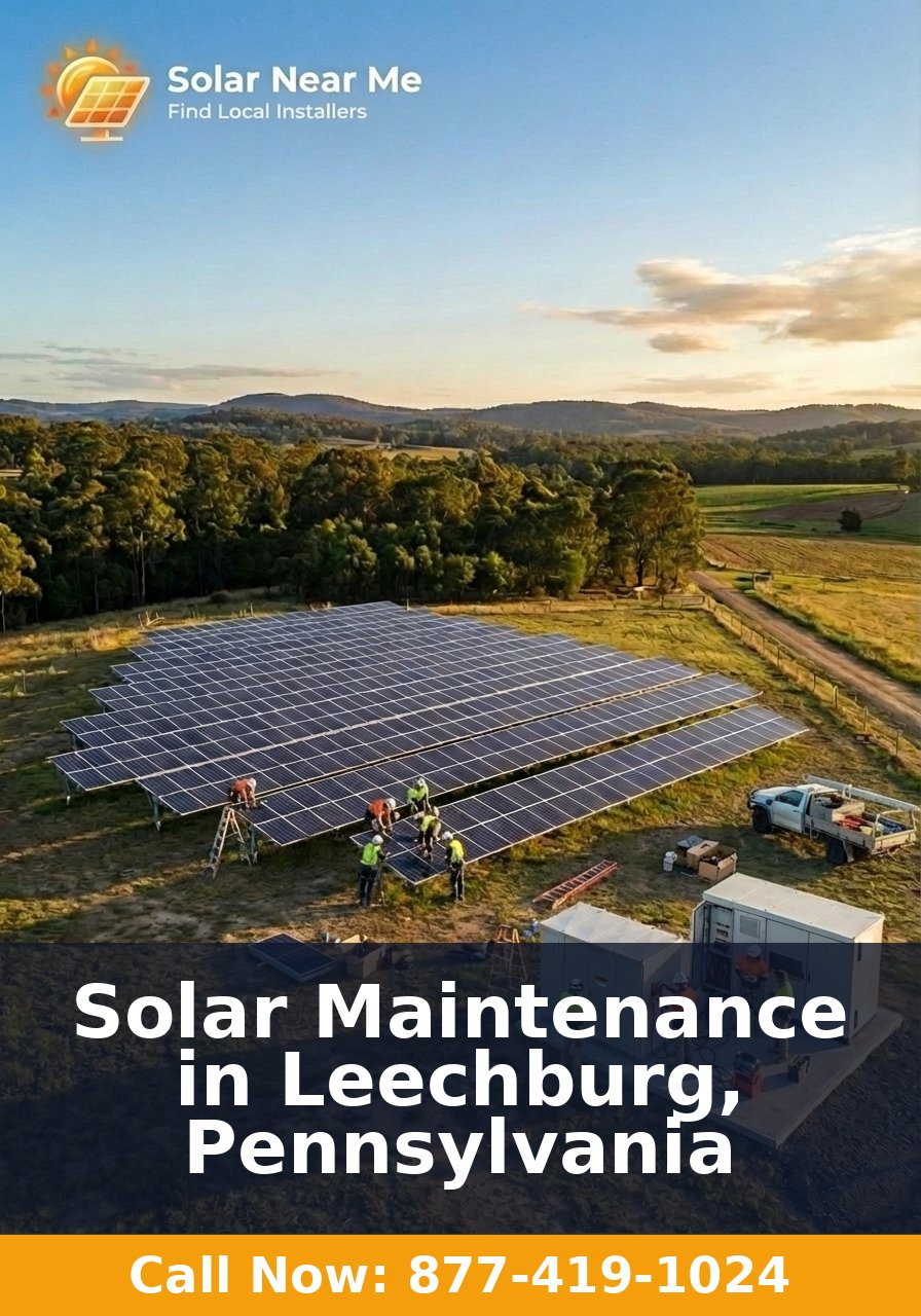 Solar Maintenance in Leechburg, Pennsylvania