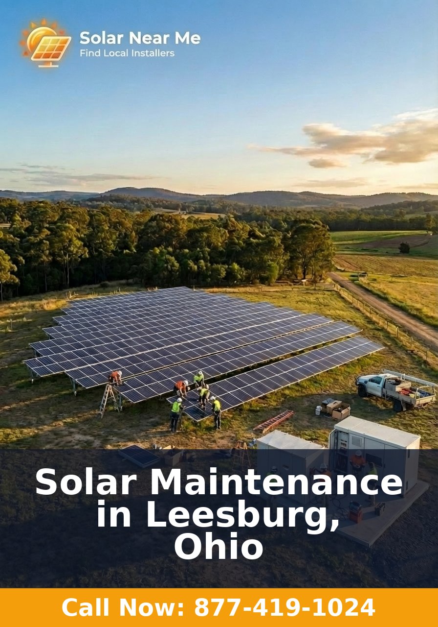 Solar Maintenance in Leesburg, Ohio